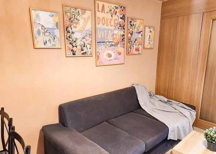 Spacious 1br 55sqm Moa With 100mbps Netflix Speakers