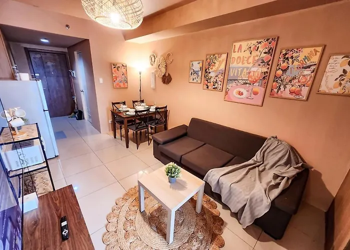 Spacious 1br 55sqm Moa With 100mbps Netflix Speakers *